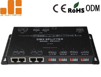 เอาต์พุตสัญญาณ DMX 45 ช่องสัญญาณด้วย RJ45 / Screwless Terminal Interfaces